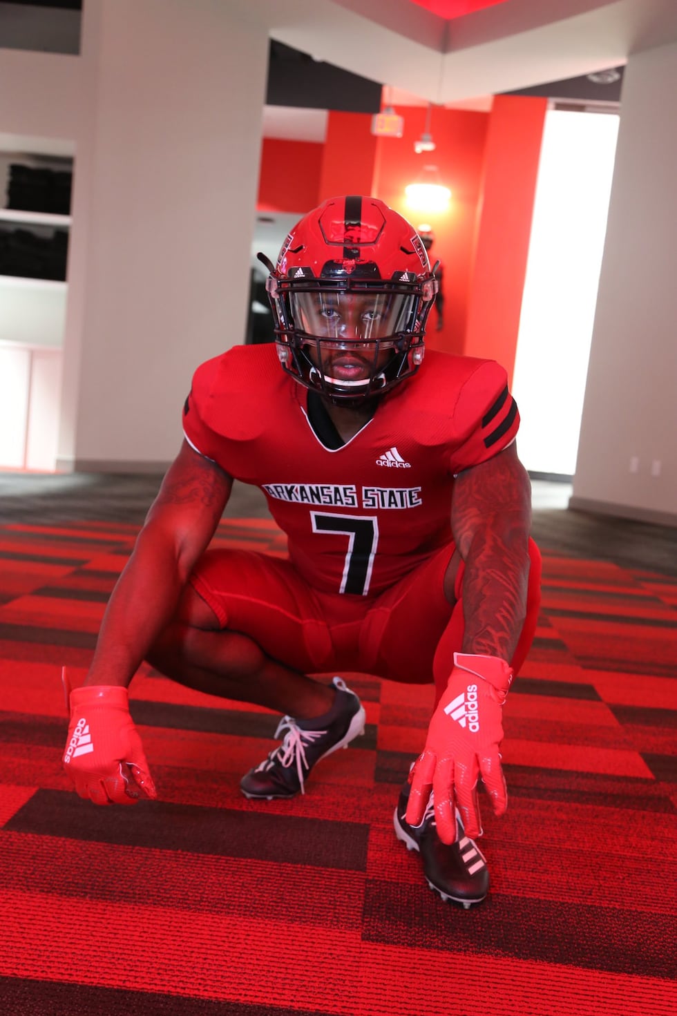 Astate Red Arkansas State football reveals new red uniforms for season opener
