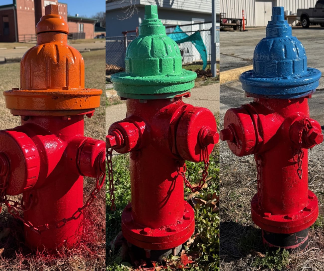 Bay Fire Department to color code fire hydrants