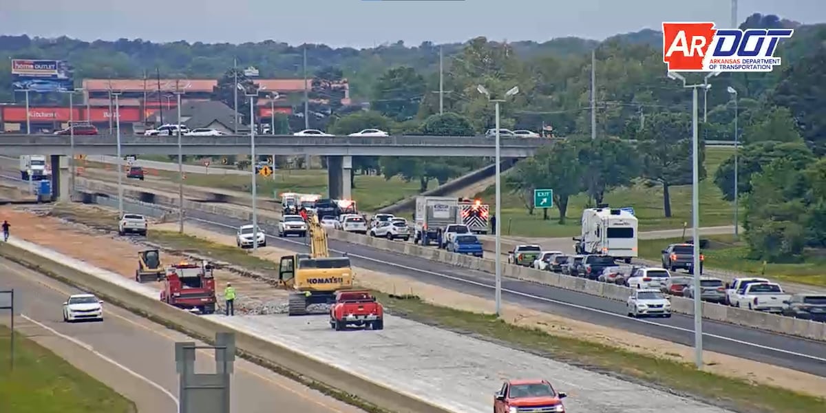 Crash At R555 I-555 near Red Wolf now open after crash
