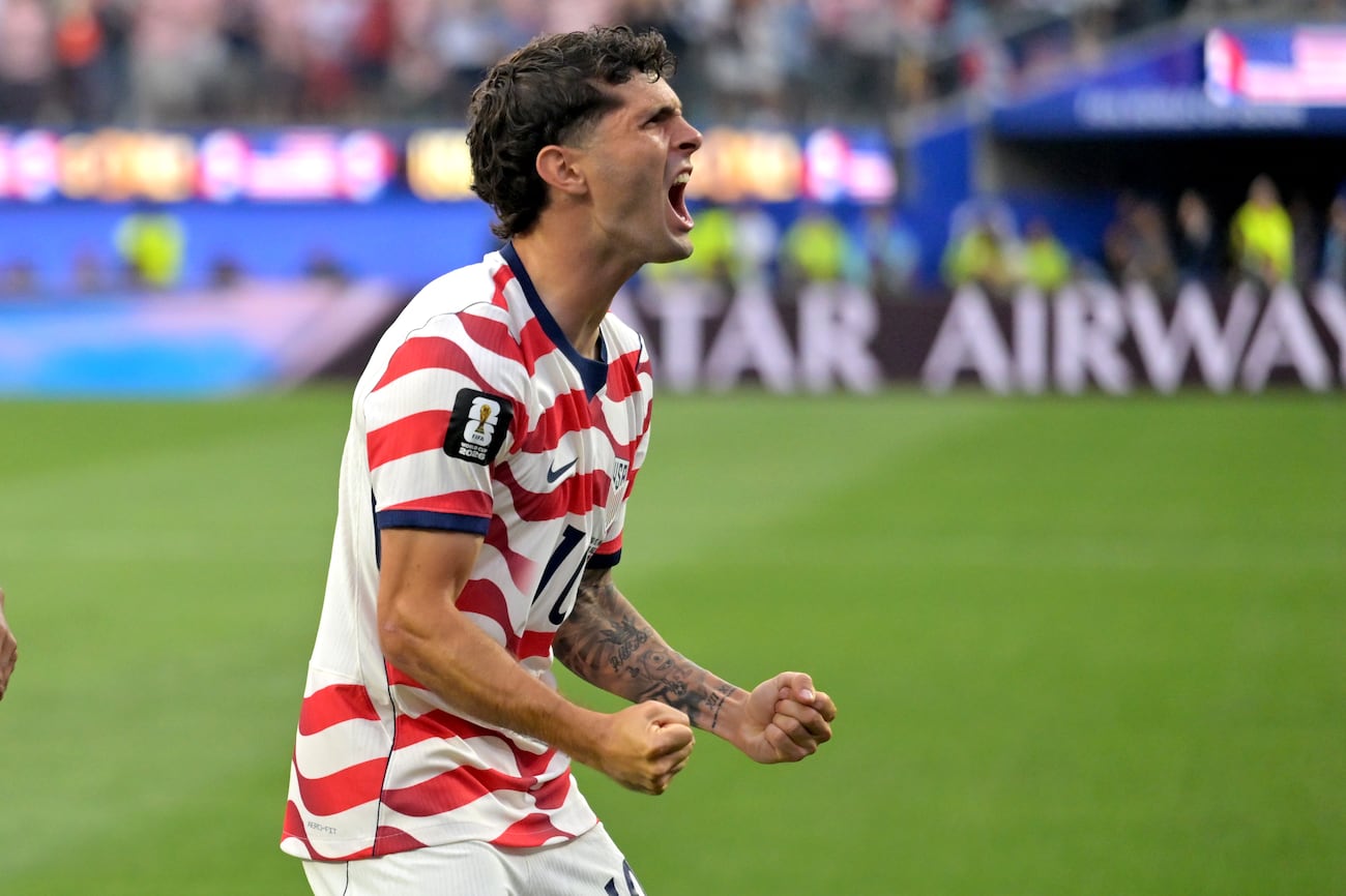 Christian Pulisic back in the starting lineup for the U.S. for the ...