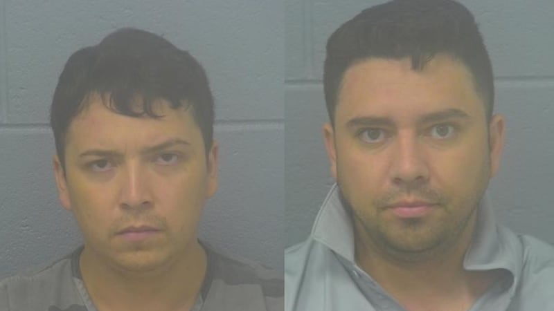 (From left) Fabian Ignacio Navarro-Aliaga, Marcelo Alejandro Telechea-Droguett (Courtesy -...
