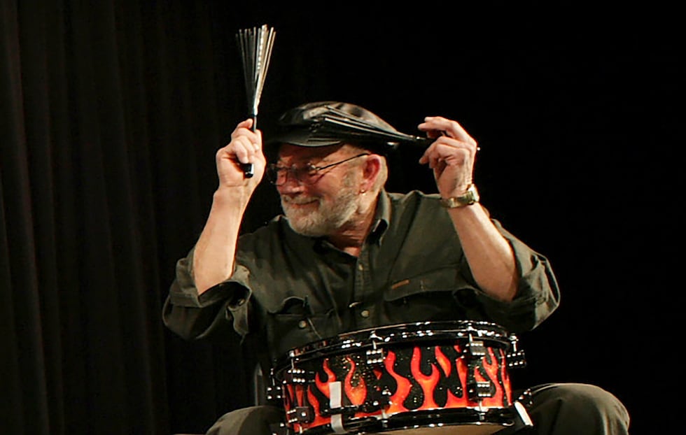 FILE - Jerry J.I. Allison performs in Clear Lake, Iowa, on Jan. 30, 2009, to honor the 50-year...