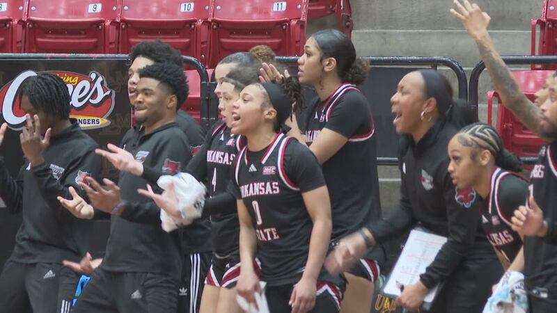 The Red Wolves won their 11th straight game on Saturday, a 89-71 road victory at ULM.