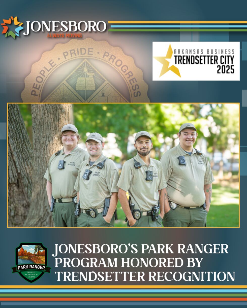 Jonesboro honored for pioneering park ranger initiative