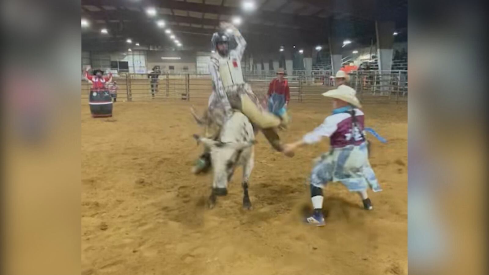 Teen bull rider able to walk two months after serious brain injury