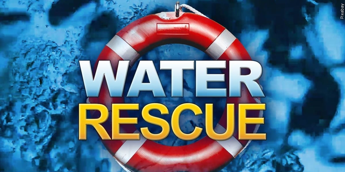 Emergency crews responding to water rescue involving a minor