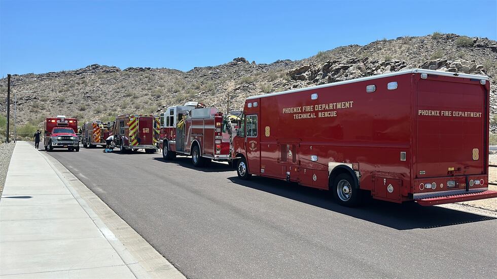 First responders say they were able to get them off the mountain safely but had to use a lot...