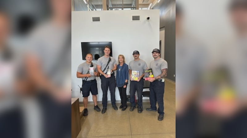 State Farm Agent Virginia Walls recently donated a Fire Prevention Week kit to the Paragould...