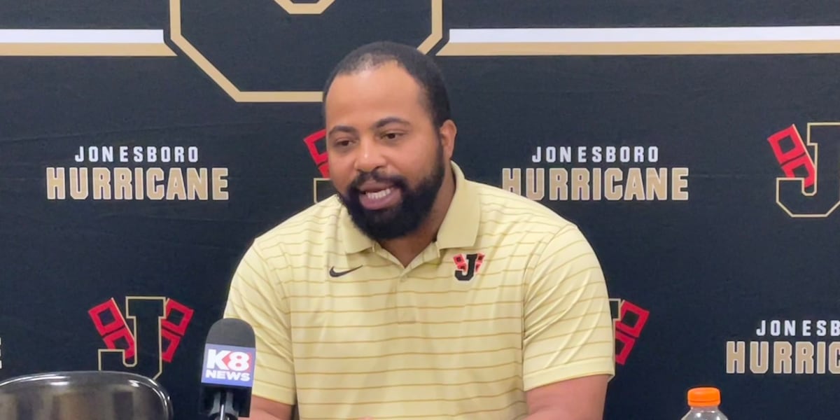 Tyler George introduced as new Jonesboro head football coach