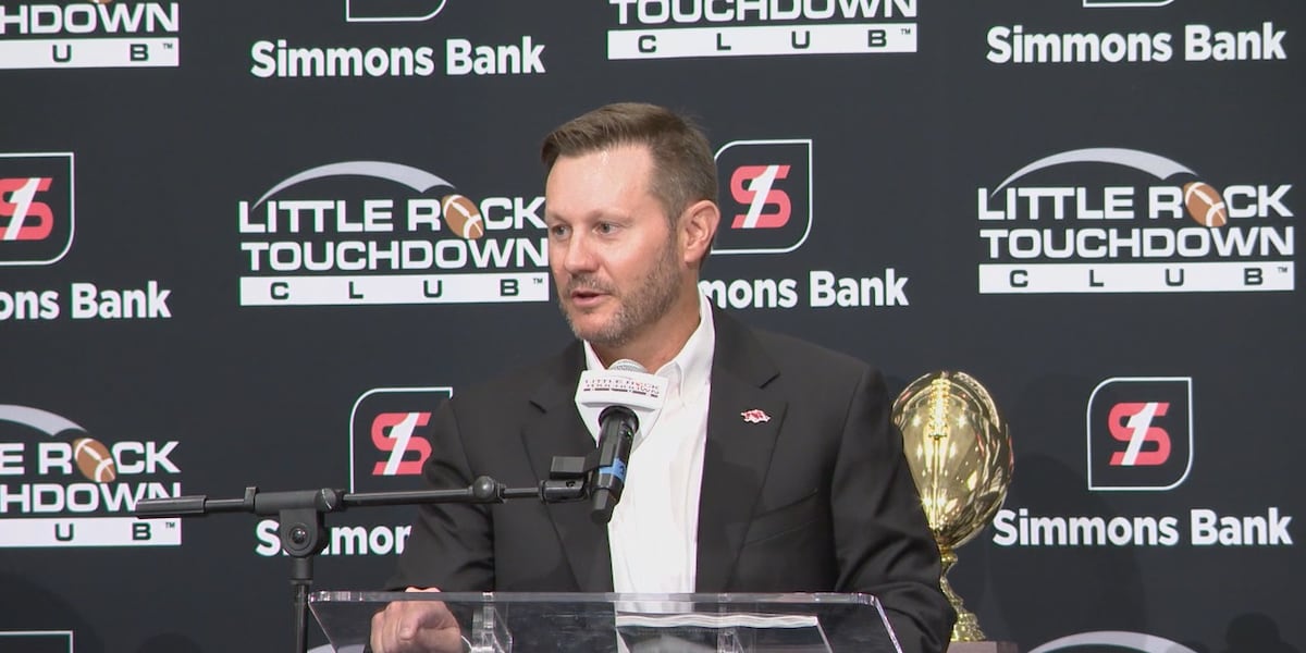 Ryan Silverfield kicks off 2026 slate at Little Rock Touchdown Club