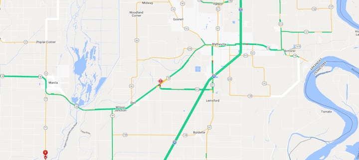 Blytheville man dies in three-vehicle crash in Mississippi County