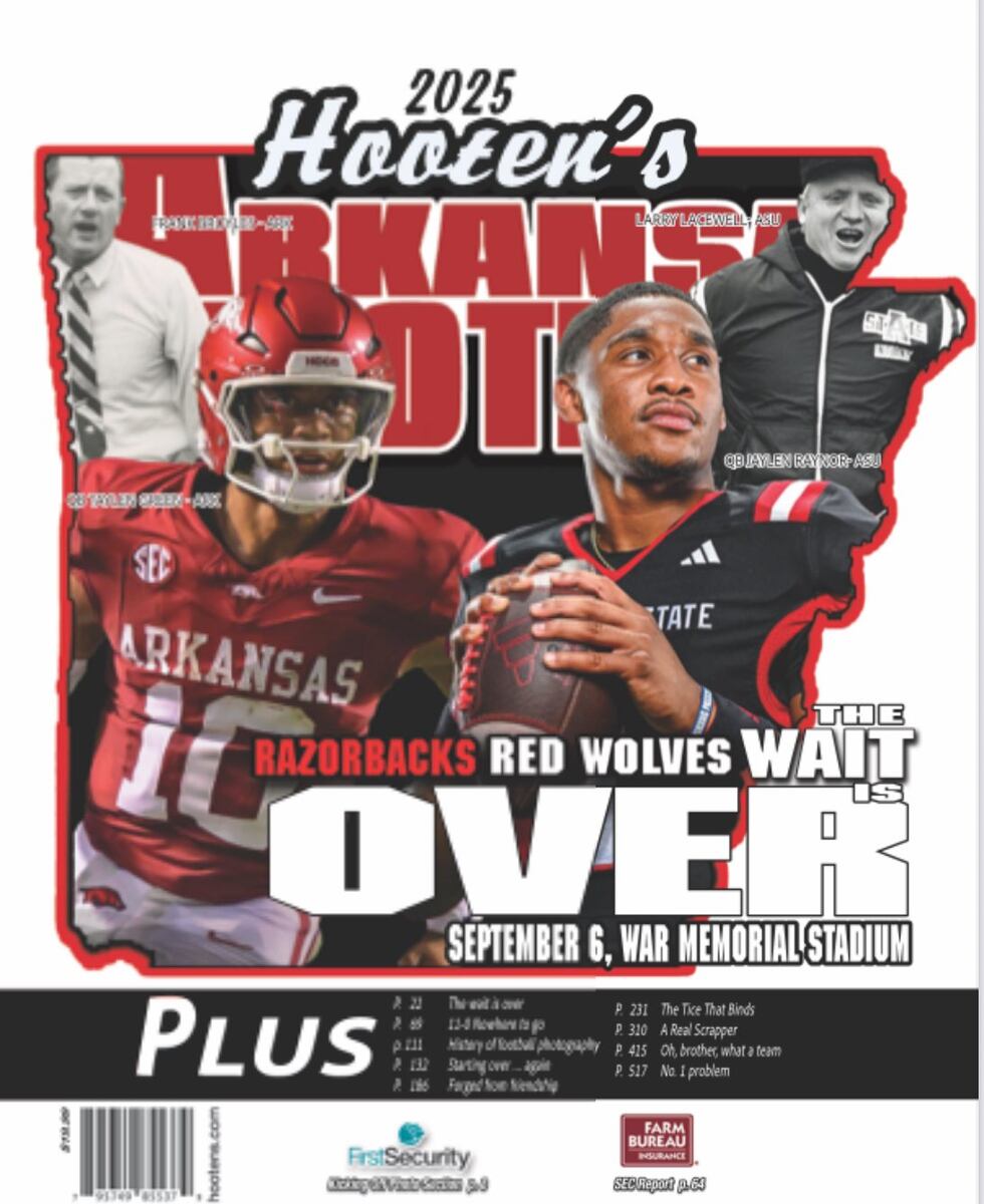 The annual college and high school football preview magazine is out in stores across Arkansas.