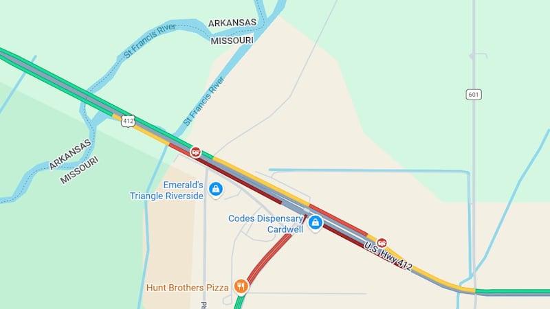 A dispatcher said the two-vehicle crash happened around 1 p.m. Thursday in Cardwell, near the...