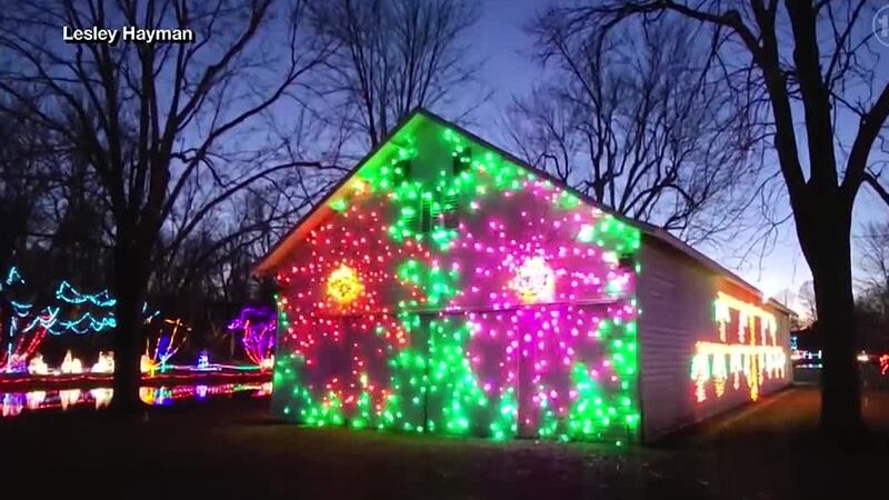 Tens of thousands of people visit Upper’s Winter Fantasy of Lights every year.