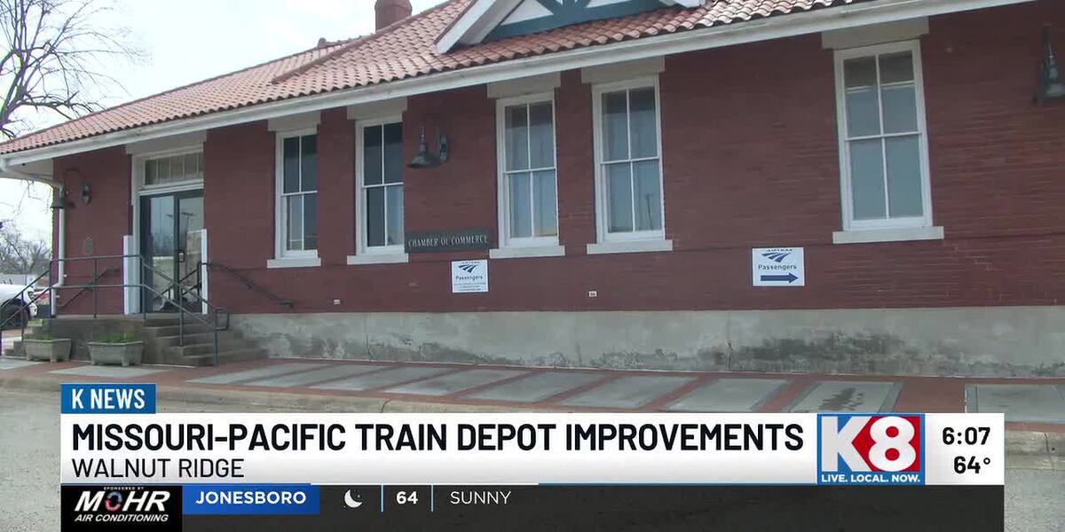 Amtrak Ar Walnut Ridge Walnut Ridge Amtrak depot undergoing $4.5M renovation