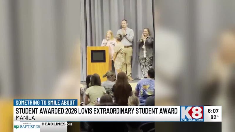 Manila 5th grader awarded the Lovis Extraordinary Student Award
