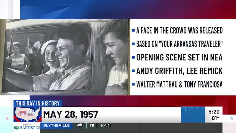 The film marked the screen debut of Andy Griffith and Lee Remick, along with Walter Matthau...
