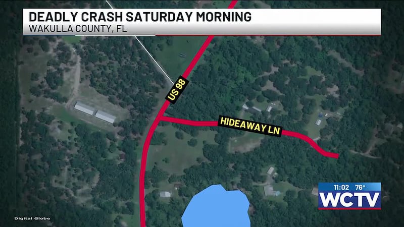 A Tallahassee man is dead after he collided with a tree in Wakulla County early Saturday...