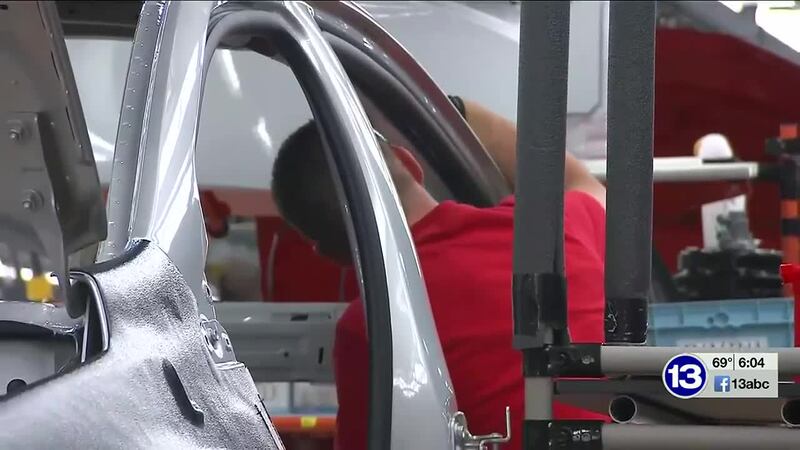 UAW workers ahead of potential strike